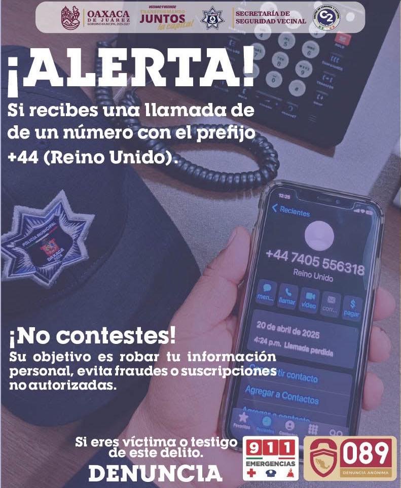 No caigas en llamadas de extorsión