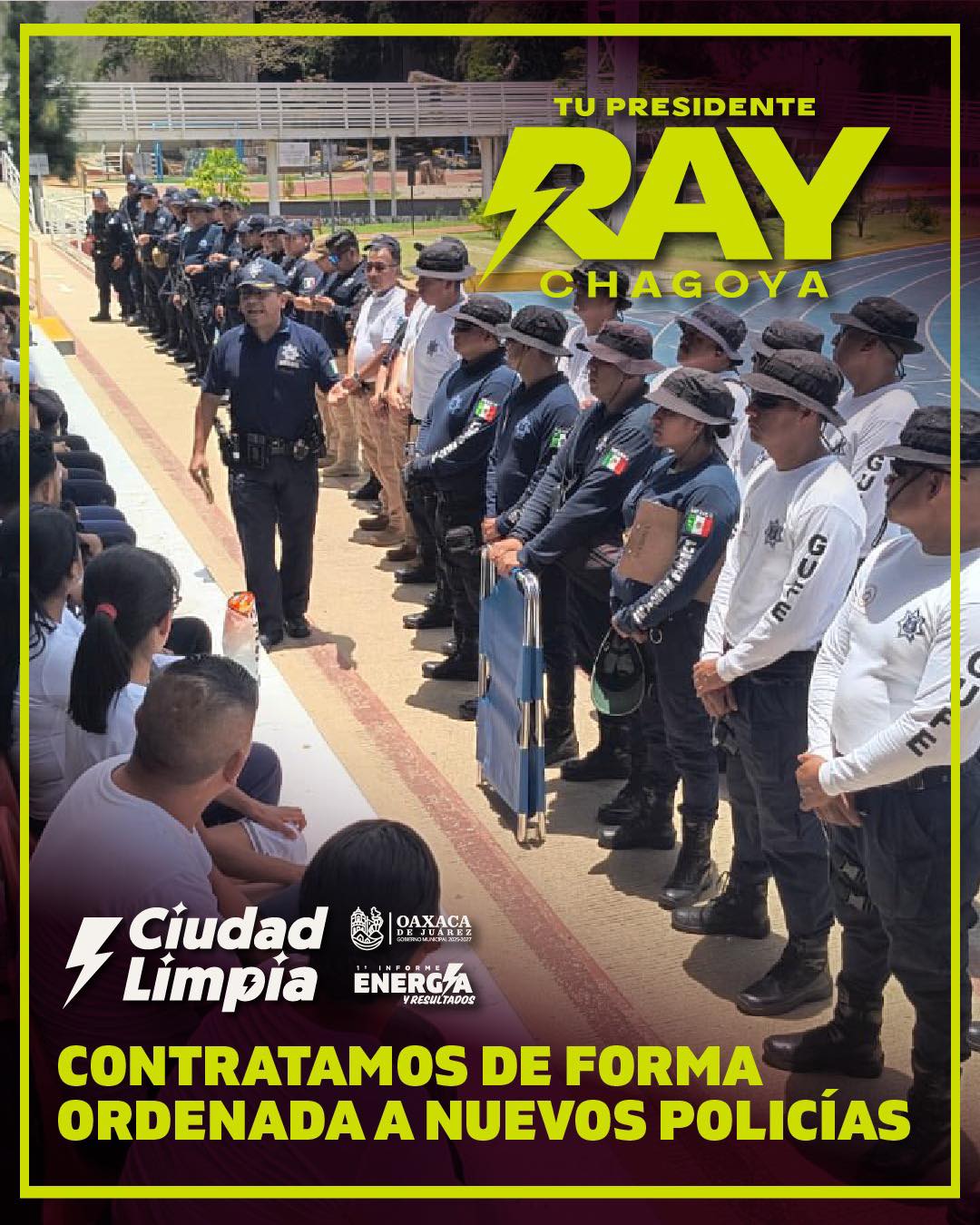 1er informe - Contratación de policías