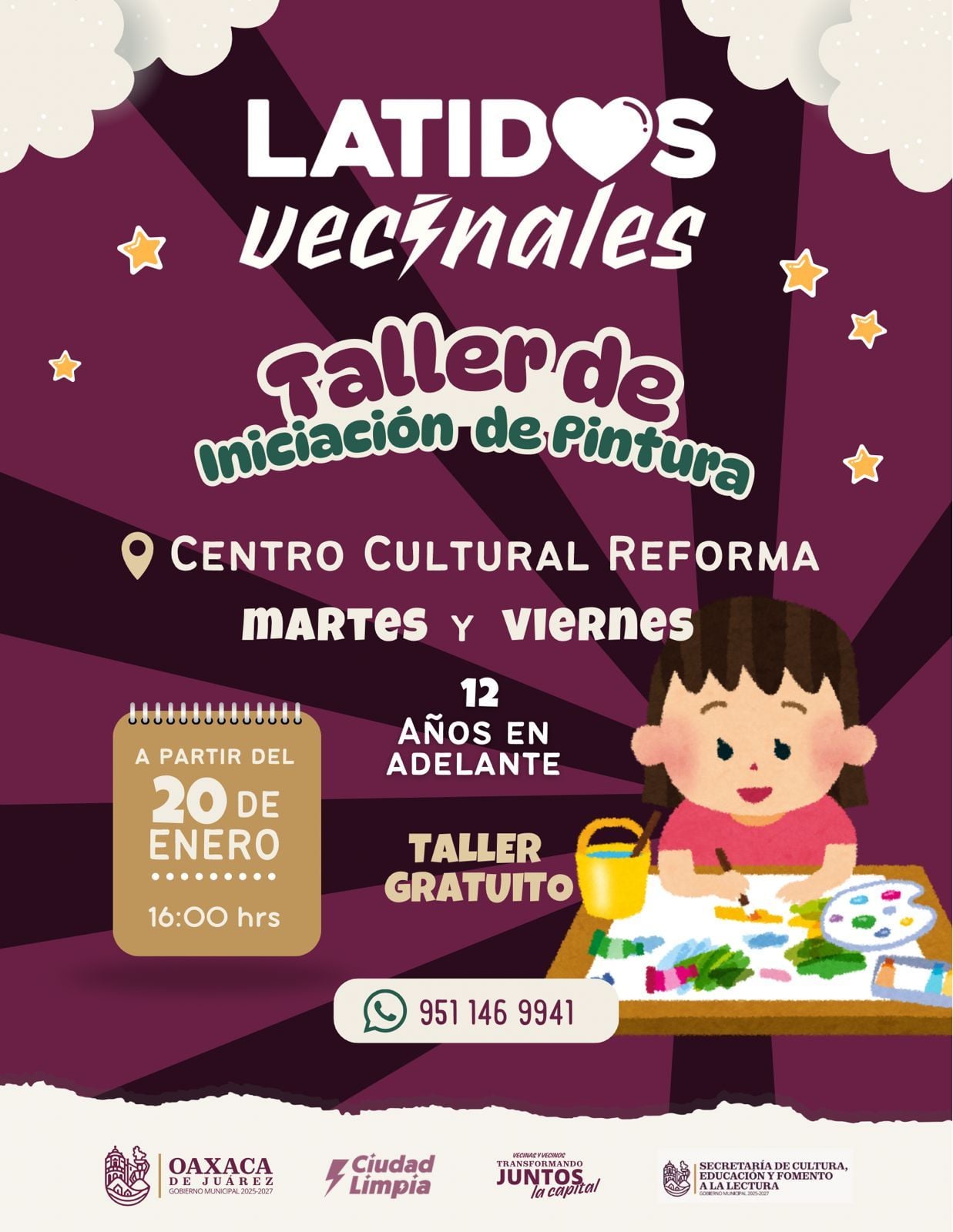 Taller de iniciación de pintura