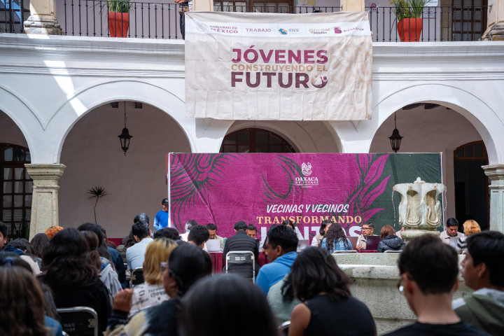 Jóvenes de agencias y colonias Oaxaca de Juárez tendrán mejores oportunidades laborales