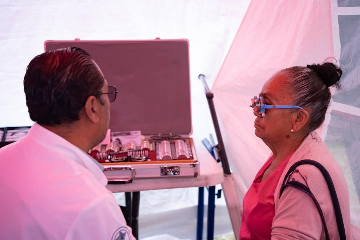 Vecinas y vecinos del Ejido Guadalupe Victoria se benefician con diversos servicios en Cayapadu Lii