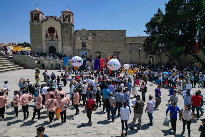 Trabajadores del Sindicato Independiente 3 de Marzo, aliados de la transformación de Oaxaca de Juárez