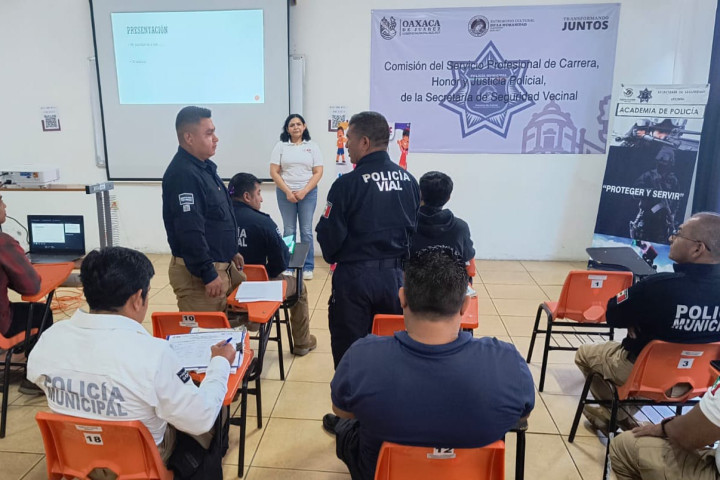 Personal de la Secretaría de Seguridad Vecinal recibe capacitación sobre “Desarrollo de Masculinidades Positivas”