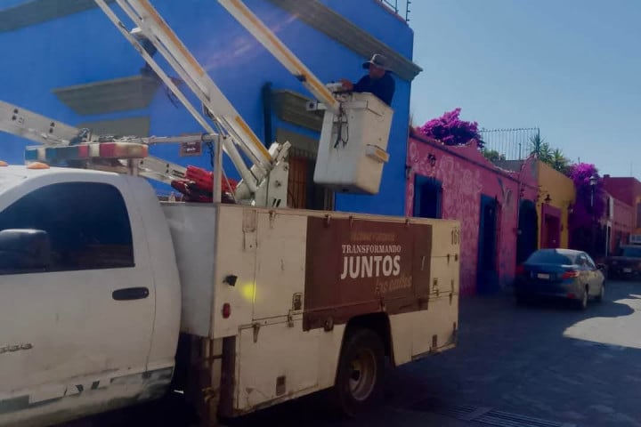 Municipio de Oaxaca de Juárez impulsa acciones de embellecimiento, limpieza e iluminación en diversas zonas de la ciudad