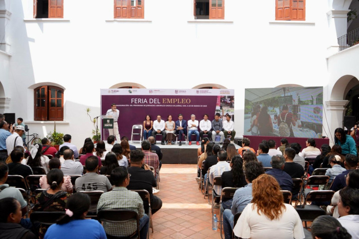 Feria del Empleo en Oaxaca de Juárez busca oportunidades labores para vecinas y vecinos