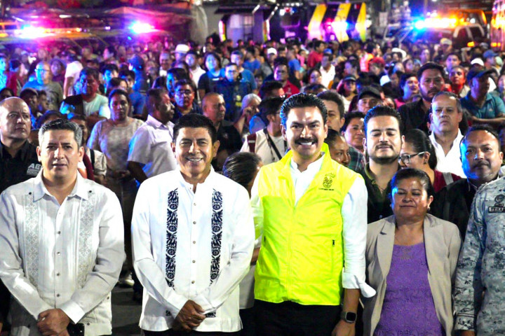 Entrega de equipamiento refuerza la seguridad en Oaxaca de Juárez