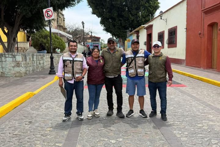 Presencia total del gobierno municipal durante Semana Santa 2025 en Oaxaca de Juárez