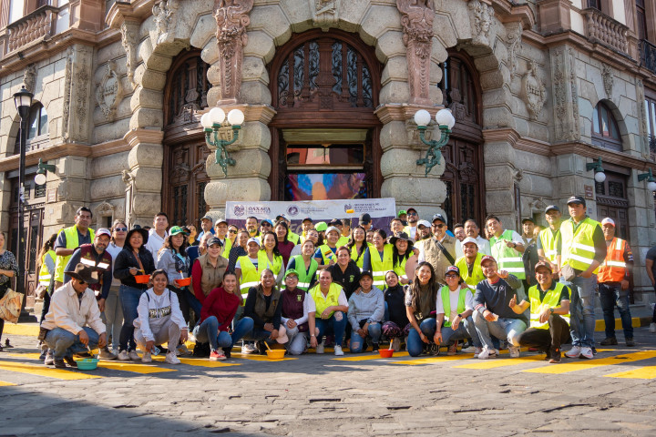 Oaxaca de Juárez se transforma con trabajo colectivo
