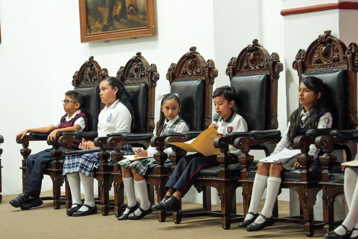 Oaxaca de Juárez celebra Cabildo Infantil 2025 en el Día de la Niña y el Niño
