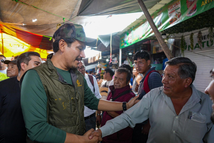 Refrenda Ray Chagoya compromiso con la Central de Abasto, corazón comercial de Oaxaca