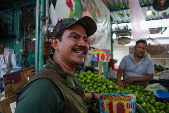 Refrenda Ray Chagoya compromiso con la Central de Abasto, corazón comercial de Oaxaca
