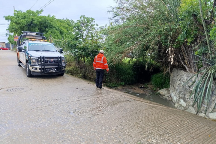 Ante remanentes del huracán Erick, se refuerza monitoreo de ríos y arroyos en la capital