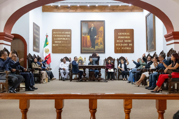 Prioriza Cabildo de Oaxaca de Juárez acciones para mejorar la vida pública de la ciudad