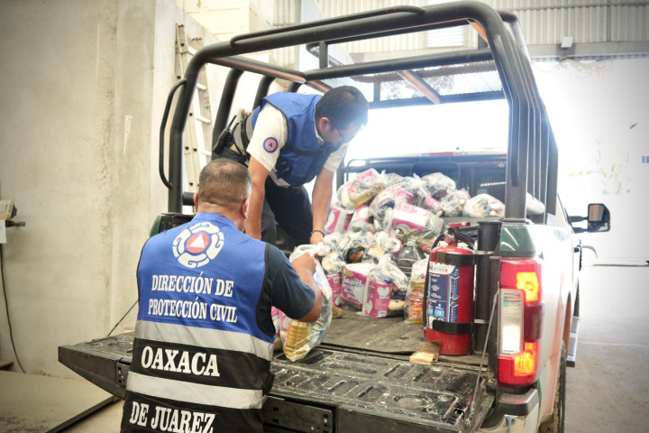 Oaxaca de Juárez se suma a la ayuda para damnificados por el huracán Erick