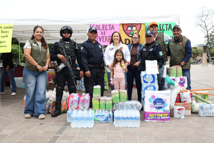 Oaxaca de Juárez se suma a la ayuda para damnificados por el huracán Erick