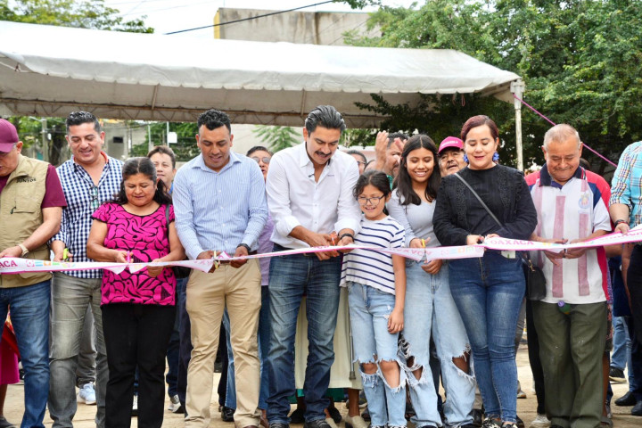 Rehabilitan puente vehicular en Donají en beneficio de vecinas y vecinos