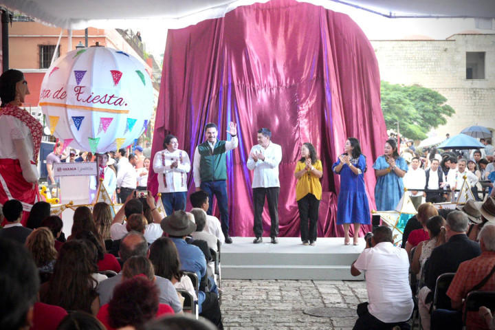 Inauguran el Sendero de los Nahuales en el corazón de Oaxaca de Juárez