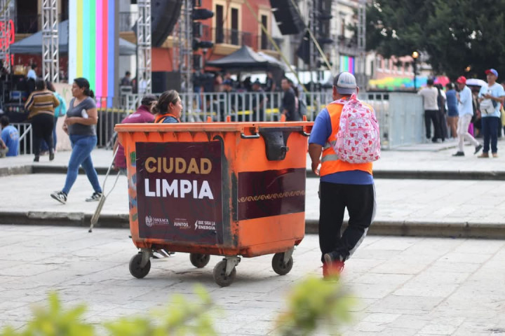 Continúa el plan emergente de recolección de basura durante eventos masivos en julio
