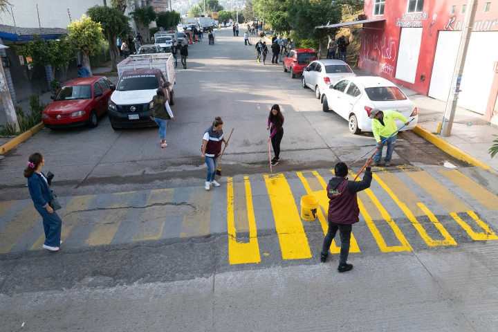 Impulsan limpieza y seguridad en San Martín Mexicapam con Tequio Vecinal