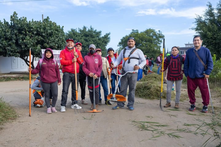 Viguera fortalece la participación vecinal en el Tequio