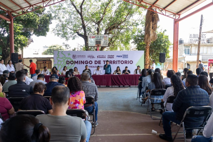 Municipio de Oaxaca de Juárez y Fiscalía General impulsan proximidad social y atención directa a vecinas y vecinos