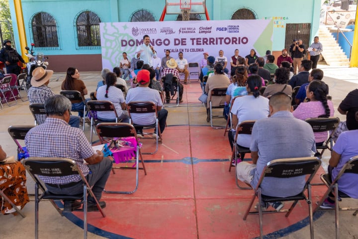 Domingo en Territorio llega a la Colonia Los Ángeles en Pueblo Nuevo