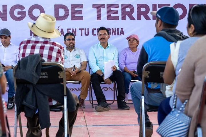 Domingo en Territorio llega a la Colonia Los Ángeles en Pueblo Nuevo