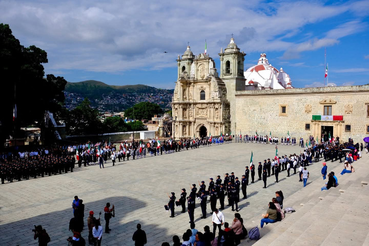 Destaca Ray Chagoya valores patrios en ceremonia del 15 de septiembre