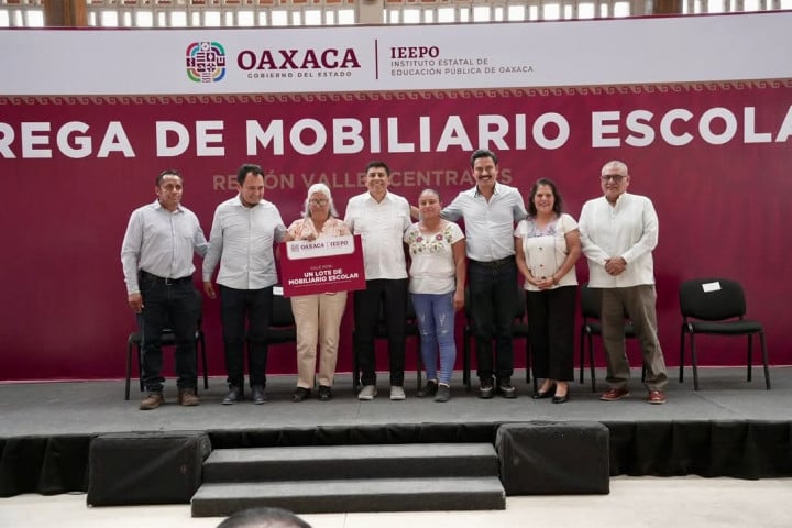 Reconoce Ray Chagoya apoyo del Gobierno de Oaxaca para mejorar la infraestructura educativa de la capital