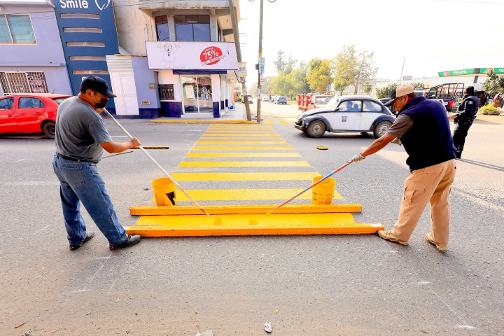 Vecinas y vecinos de Eucaliptos participaron en una exitosa jornada de Tequio Vecinal