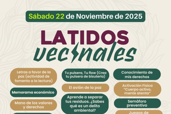 Municipio de Oaxaca de Juárez fortalece la participación ciudadana con nuevas jornadas de Latidos Vecinales