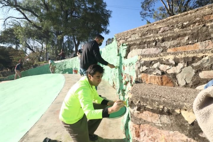 Megatequio de limpieza en las riberas del río Atoyac contribuye a una ciudad segura