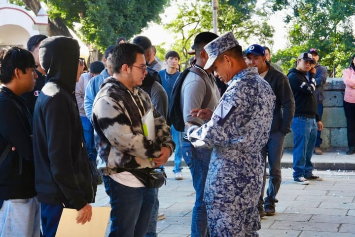 Oaxaca de Juárez realizó el Sorteo del Servicio Militar Nacional Clase 2007 y Remisos