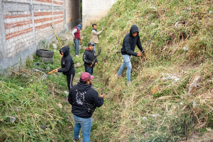Tequio Vecinal fortalece el orden y la participación en Ampliación Volcanes