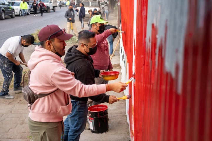 Tequio Vecinal fortalece el orden y la participación en Ampliación Volcanes