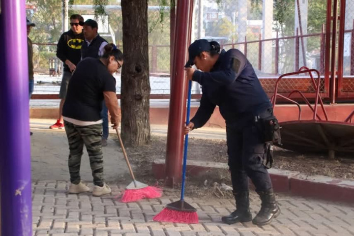 Impulsan Tequio Vecinal en la colonia Manuel Ávila Camacho