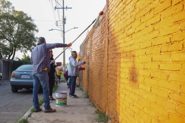 Impulsan Tequio Vecinal en la colonia Manuel Ávila Camacho