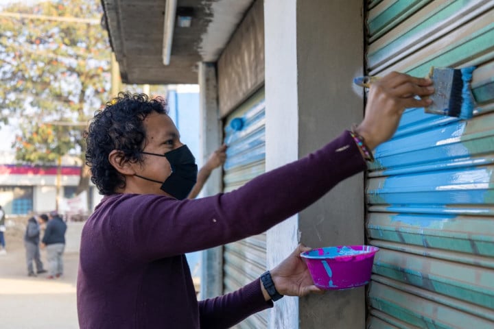 Oaxaca de Juárez avanza con acciones de limpieza y orden en la colonia Primavera de San Martín Mexicapam