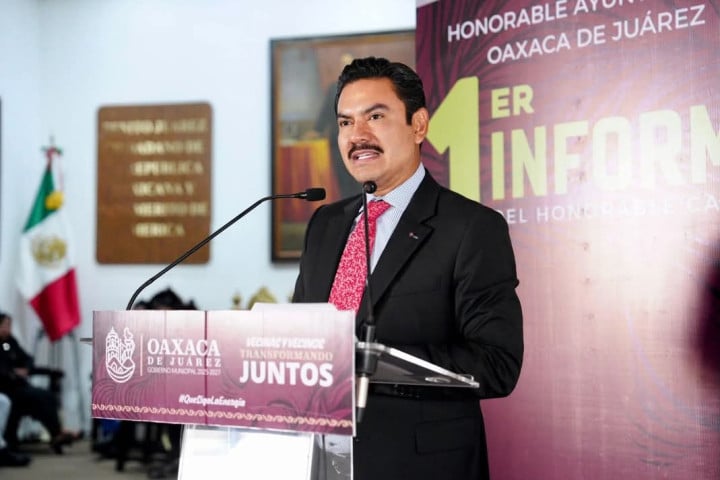 Honorable Cabildo de Oaxaca de Juárez rinde su Primer Informe de Actividades