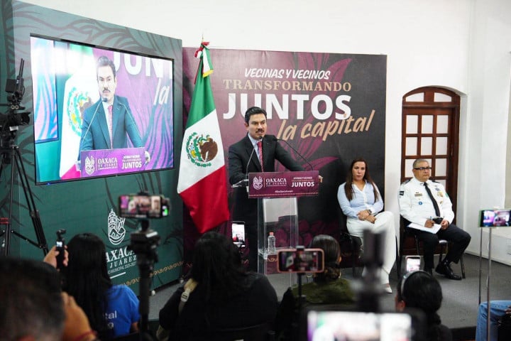 Ray Chagoya destaca avances en seguridad y trabajo coordinado en beneficio de Oaxaca de Juárez