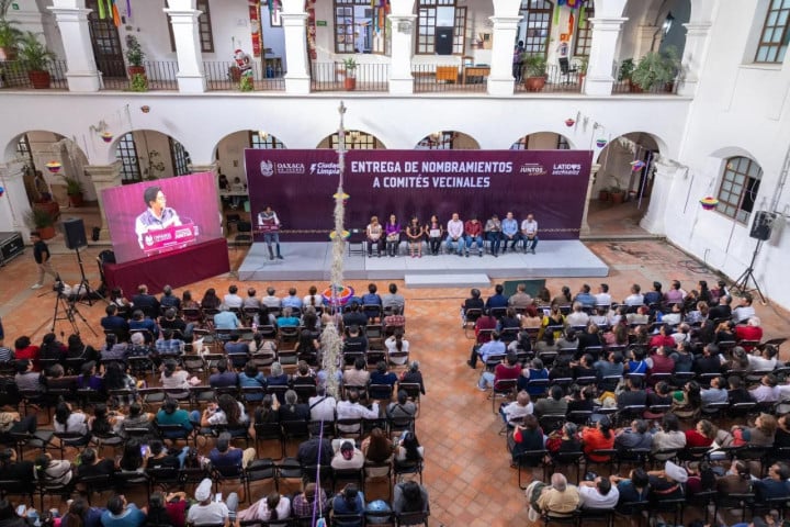 55 nuevos Comités Vecinales fortalecen la participación ciudadana en Oaxaca de Juárez