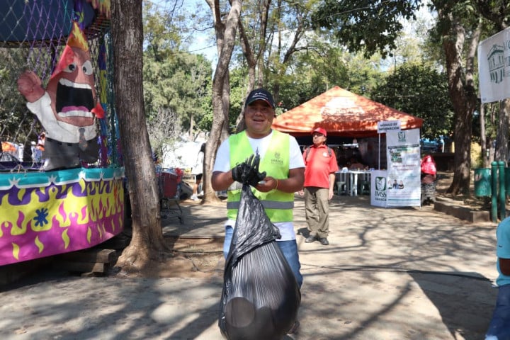 Seguridad y limpieza se refuerzan en el Centro Histórico de Oaxaca de Juárez