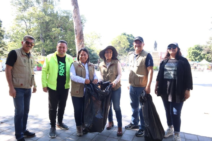 Seguridad y limpieza se refuerzan en el Centro Histórico de Oaxaca de Juárez