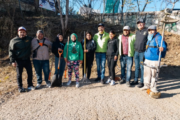 El año arranca con tequio y trabajo en territorio