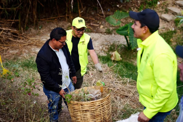 Encabeza Ray Chagoya Tequio Vecinal en la colonia Aurora para fortalecer la seguridad y la vida comunitaria