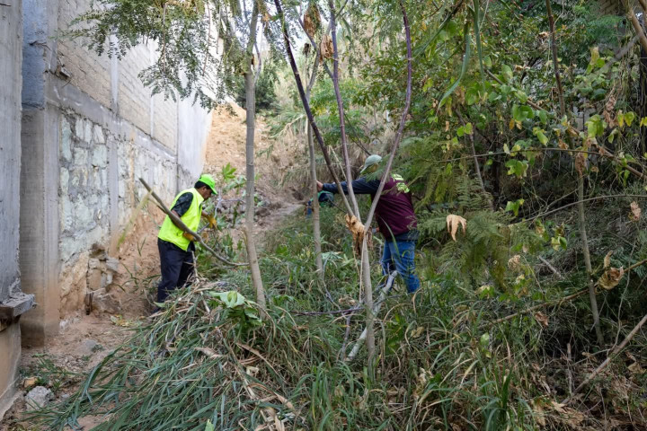 Tequio Vecinal fortalece el orden y la convivencia en la colonia Mártires de Río Blanco