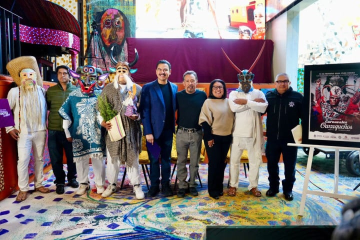 Oaxaca de Juárez celebrará la Muestra de Carnavales Oaxaqueños 2026