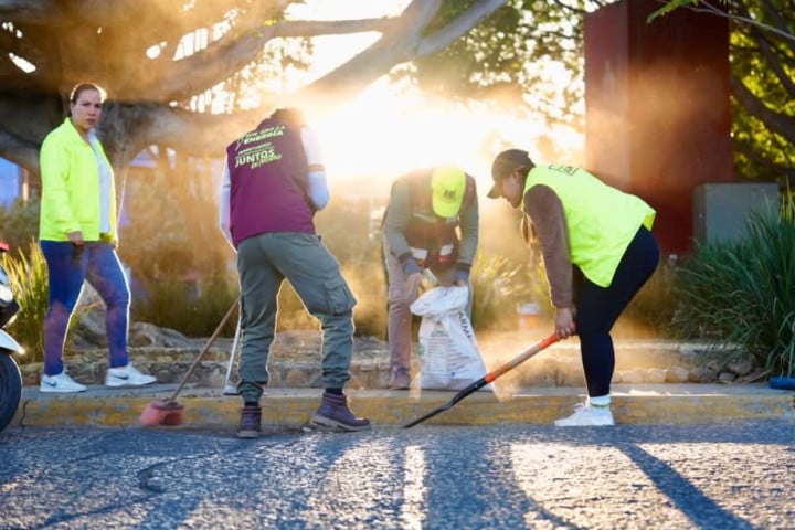 Tequio Vecinal refuerza acciones por una ciudad limpia y segura