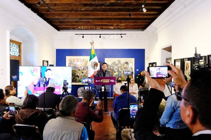 Gestión permanente y coordinación con el Estado y la Federación impulsan obras estratégicas en Oaxaca de Juárez